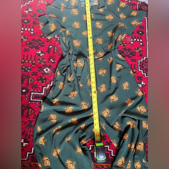 Monki wife-leg cat pattern jumpsuit with pockets xs - Picture 5 of 6